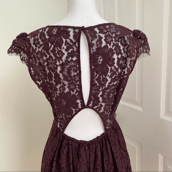 Kimchi Blue Jan Jan Lace Fit and Flare Dress Med - Picture 10 of 15